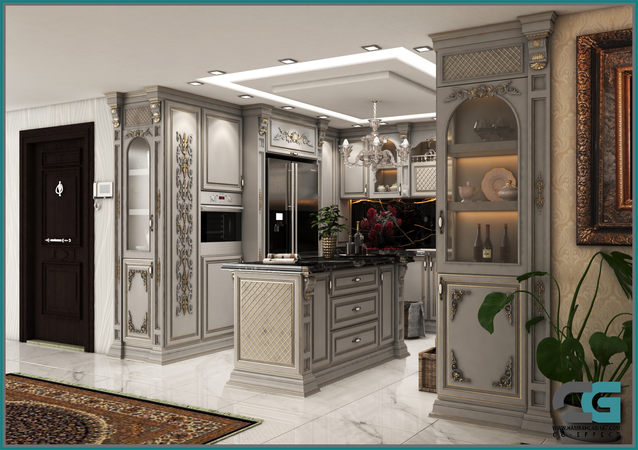 کابینت کلاسیک رنگخور 5